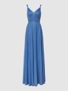 TROYDEN COLLECTION Abendkleid mit Herz-Ausschnitt in Bleu, Größe 34