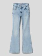 Blue Effect Slim Fit Jeans im Flared Cut in Hellblau, Größe 146