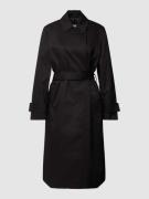 Calvin Klein Womenswear Trenchcoat mit Taillengürtel in Black, Größe 3...