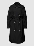 Vero Moda Outdoor Trenchcoat mit Bindegürtel Modell 'DOREEN' in Black,...