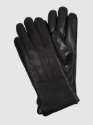 Weikert-Handschuhe Handschuhe aus Leder in Dunkelbraun, Größe 6,5