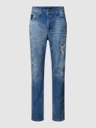 ELIAS RUMELIS Jeans im Used-Look Modell 'Felice' in Jeansblau, Größe 3...