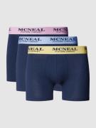 MCNEAL Trunks mit elastischem Label-Bund im 3er-Pack in Marine, Größe ...