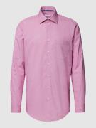 SEIDENSTICKER REGULAR FIT Business-Hemd mit Brusttasche in Pink, Größe...