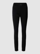 LIU JO SPORT Slim Fit Hose mit Eingrifftaschen in Black, Größe XL