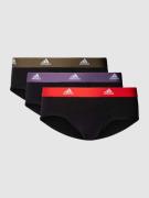 ADIDAS SPORTSWEAR Slip mit elastischem Label-Bund im 3er-Pack in Black...