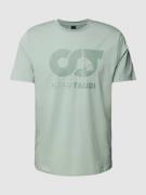 AlphaTauri T-Shirt mit Label-Print Modell 'JERO' in Mint, Größe M