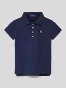 Polo Ralph Lauren Kids Poloshirt mit Logo-Stitching in Marine, Größe 9...
