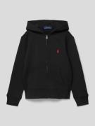 Polo Ralph Lauren Teens Sweatjacke mit Label-Stitching in Black, Größe...
