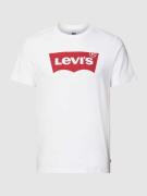 Levi's® T-Shirt aus Baumwolle mit Logo-Print in Weiss, Größe XS