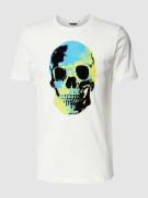 Antony Morato T-Shirt mit Motiv-Print in Offwhite, Größe S