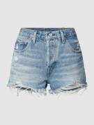 Levi's® Regular Fit Jeansshorts im Destroyed-Look Modell '501 ORIGINAL...