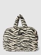 WOUF Handtasche mit Animal-Print Modell 'Arctic' in Black, Größe 1