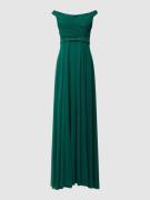 TROYDEN COLLECTION Abendkleid mit Off-Shoulder-Look in Smaragd, Größe ...