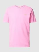 MC2 Saint Barth T-Shirt mit Label-Stitching Modell 'DOVER' in Pink, Gr...