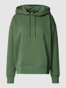 DKNY PERFORMANCE Hoodie mit Känguru-Tasche in Khaki, Größe M