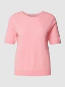 (The Mercer) N.Y. Strickshirt mit Rundhalsausschnitt in Pink, Größe 38