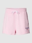 Polo Sport Shorts mit Gesäßtasche in Rosa, Größe L