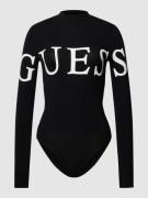 Guess Activewear Body mit Label-Print Modell 'GIULIA' in Black, Größe ...
