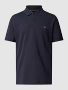 Christian Berg Men Slim Fit Poloshirt im unifarbenen Design in Marine,...