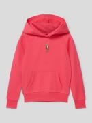 Polo Ralph Lauren Teens Hoodie mit Label-Stitching in Pink, Größe 140