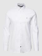 Tommy Hilfiger Tailored Business-Hemd mit Label-Stitching Modell 'FLEX...