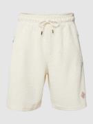 Pegador Shorts mit Crinkle-Optik in Beige, Größe S