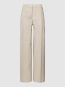 Calvin Klein Womenswear Wide Leg Bundfaltenhose mit französischen Eing...