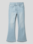 s.Oliver RED LABEL Flared Cut Jeans im 5-Pocket-Design in Hellblau, Gr...