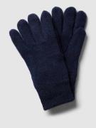 Barbour Handschuhe mit verstellbarem Riegel Modell 'Carlton' in Dunkel...