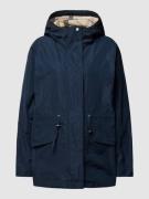 Barbour Jacke mit Tunnelzug Modell 'Macy' in Marine, Größe 38