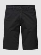 Blend Chino-Shorts mit französischen Eingrifftaschen in Black, Größe X...