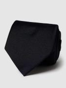 BOSS Krawatte mit feiner Struktur (7,5 cm) in Marine, Größe One Size