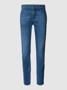 BOSS Slim Fit Jeans mit Stretch-Anteil Modell 'Delaware' in Blau, Größ...