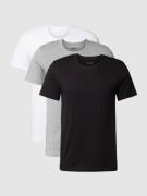 BOSS T-Shirt mit Label-Stitching im 3er-Pack Modell 'Classic' in Mitte...