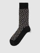 BOSS Socken mit Logo-Muster in Black, Größe 39/42