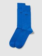 BOSS Socken mit Label-Print im 2er-Pack in Royal, Größe 39/42