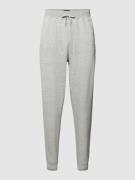 BOSS Sweatpants mit Tunnelzug Modell 'Cozy' in Silber, Größe M