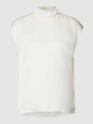 BOSS Bluse mit Stehkragen Modell 'Bidriz' in Weiss, Größe 46