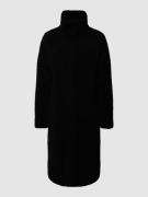 BOSS Mantel in Teddyfell-Optik Modell 'Cetedia' in Black, Größe 38