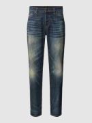 BOSS Orange Jeans im Used-Look Modell 'Maine' in Dunkelblau, Größe 32/...