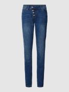 Buena Vista Jeans mit Label-Print, Regular Fit und Gürtel in Blau, Grö...