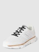 bugatti Sneaker mit Label-Detail Modell 'Lima' in Weiss, Größe 46