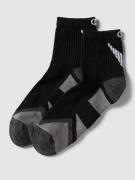 CHAMPION Socken mit Allover-Muster im 2er-Pack in Black, Größe 39-42