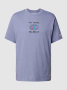 CHAMPION T-Shirt mit Label-Print Modell 'ECO FUTURE CIROLAR' in Hellbl...