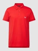 Emporio Armani Poloshirt mit Logo-Stitching Modell 'BROIDERY' in Rot, ...