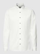 Eterna Slim Fit Business-Hemd aus Baumwolle in Offwhite, Größe 39