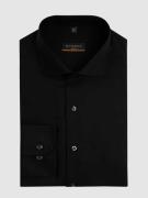 Eterna Slim Fit Business-Hemd aus Popeline in Black, Größe 43
