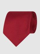 Eton Krawatte aus reiner Seide (8 cm) in Rot, Größe One Size
