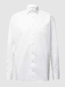 Eton Regular Fit Business-Hemd aus Twill in Weiss, Größe 43